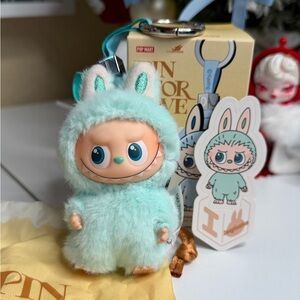 Authentic Pin For Love Letter i. New Box Opened from bottom from Pop Mart.